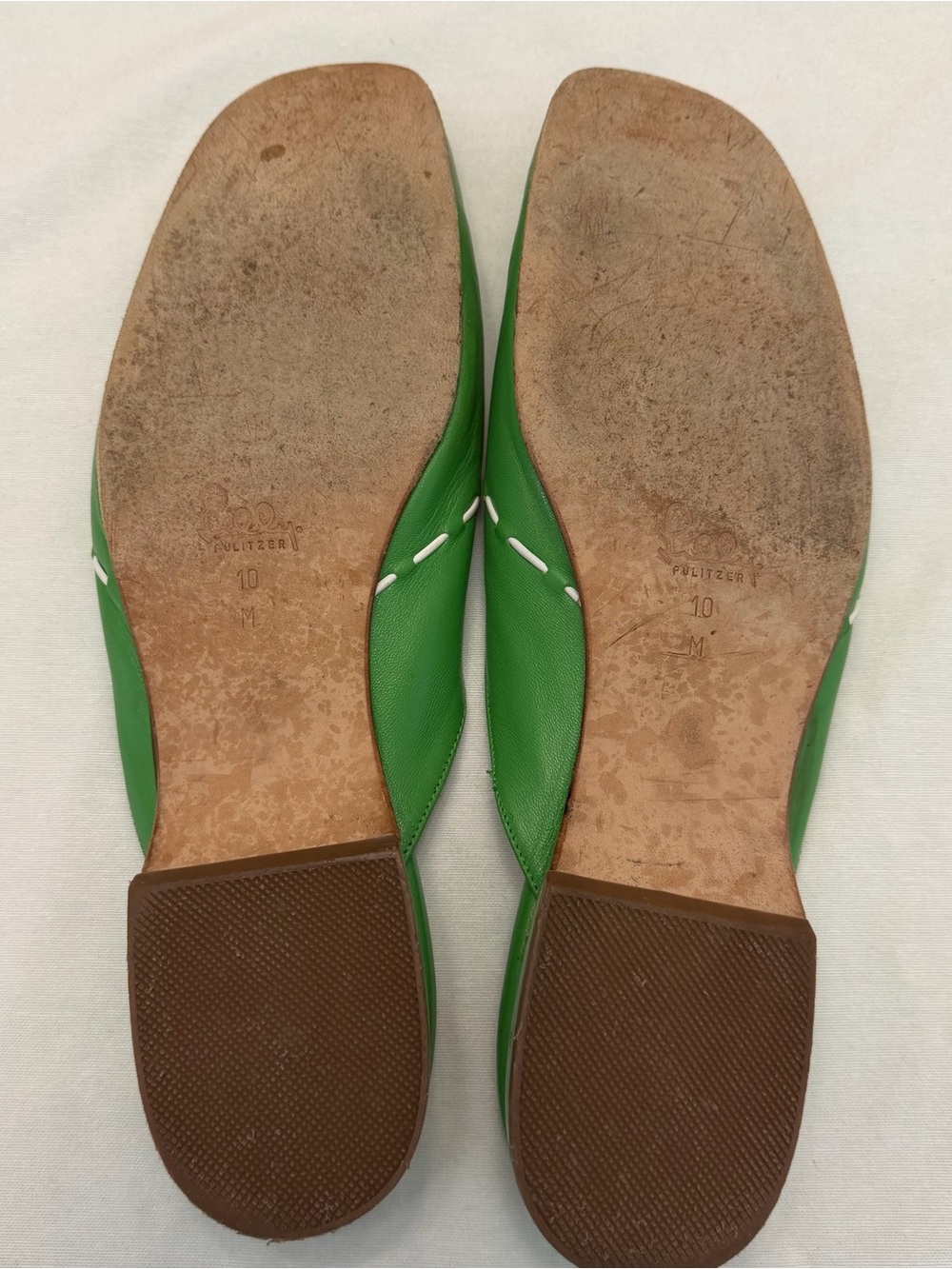 LILLY PULITZER Pink Leather Mule Slip ons 10 - Picture 10 of 10